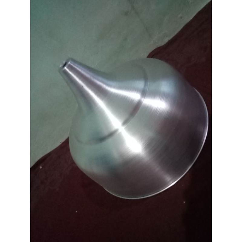 kap lampu gantung aluminium