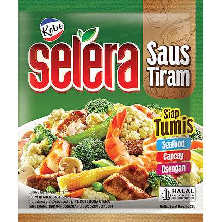 

Kobe Selera Saus Tiram 20gr x 10pcs 1 renceng
