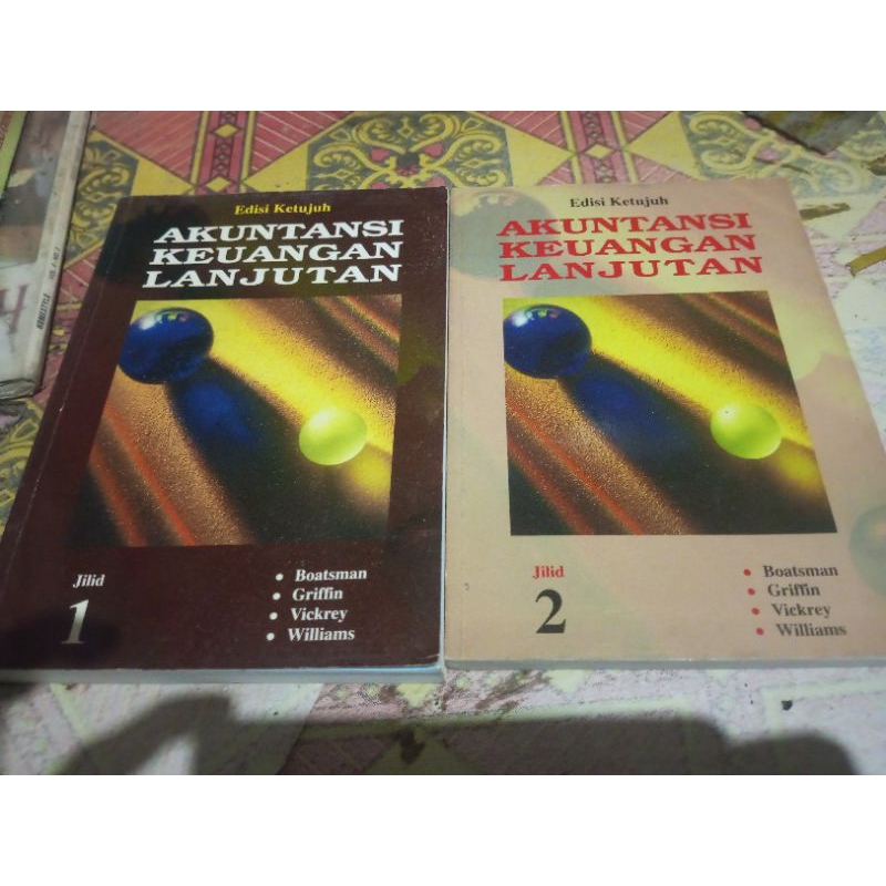 buku original akuntansi keuangan lanjutan jilid 1 & 2 edisi 7