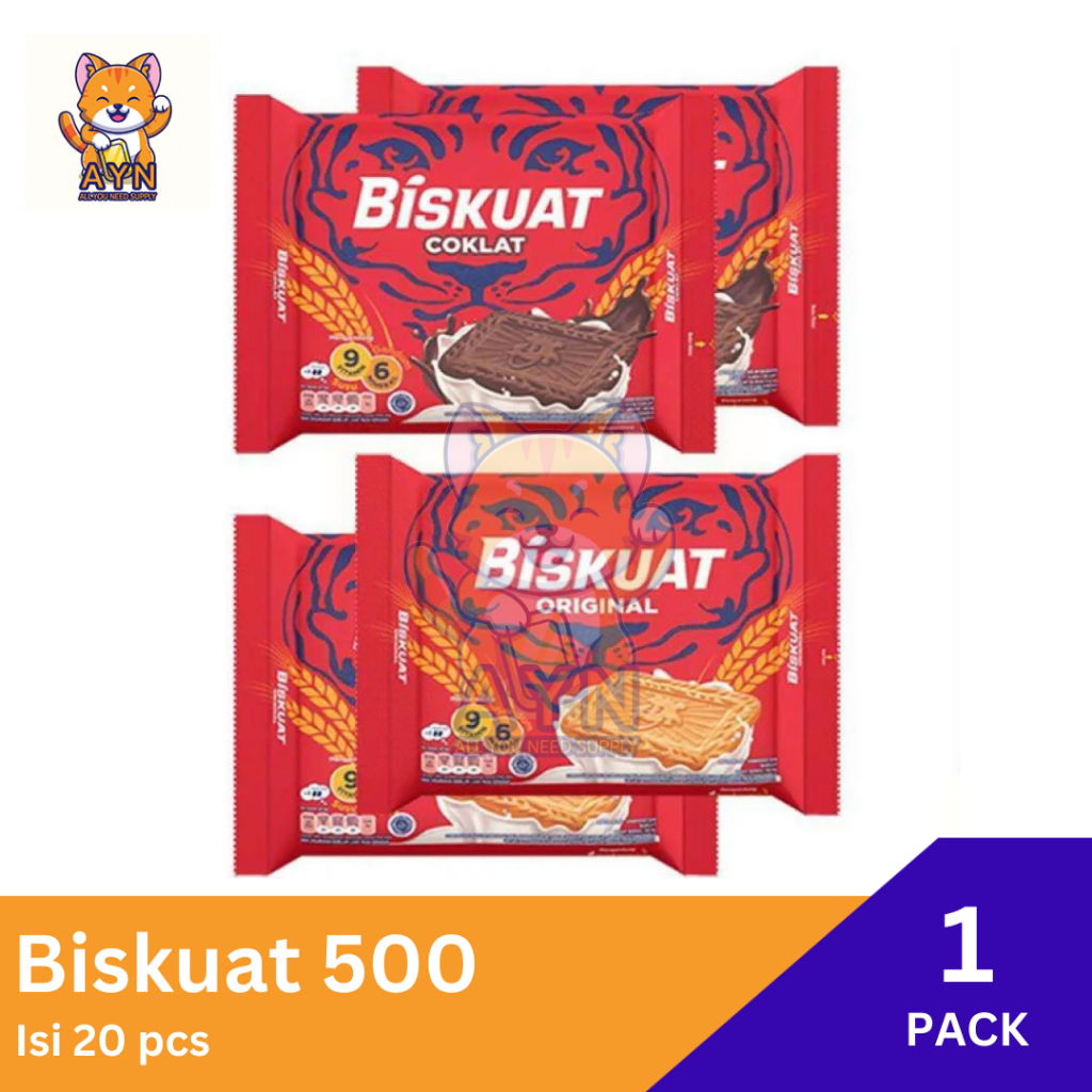 

Biskuat Mini 7 gr Original | Coklat [ 1 pack isi 20 pcs ]