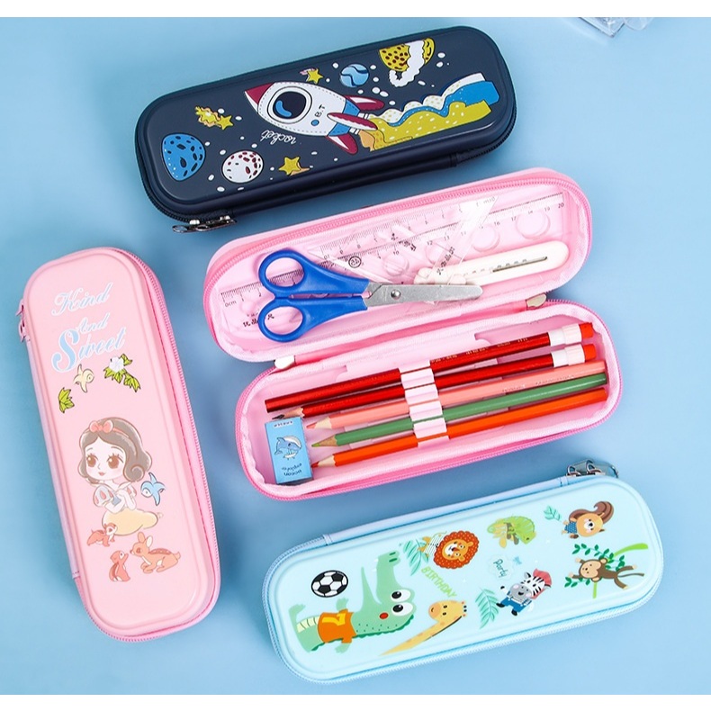 

Kotak Pensil Motif Karakter Kartun Tempat Pensil Lucu Anti Air