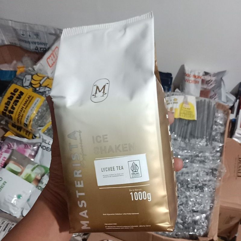 

Lychee Tea Masterista Powder Minuman Premium 1000 gram