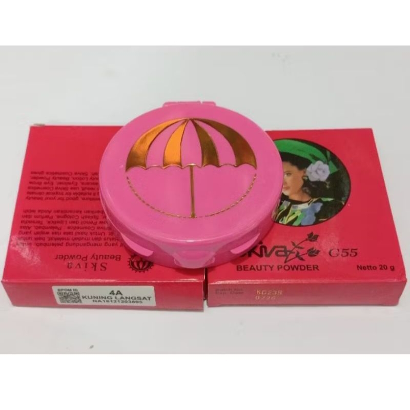 BEDAK SKIVA BEAUTY POWDER PAYUNG