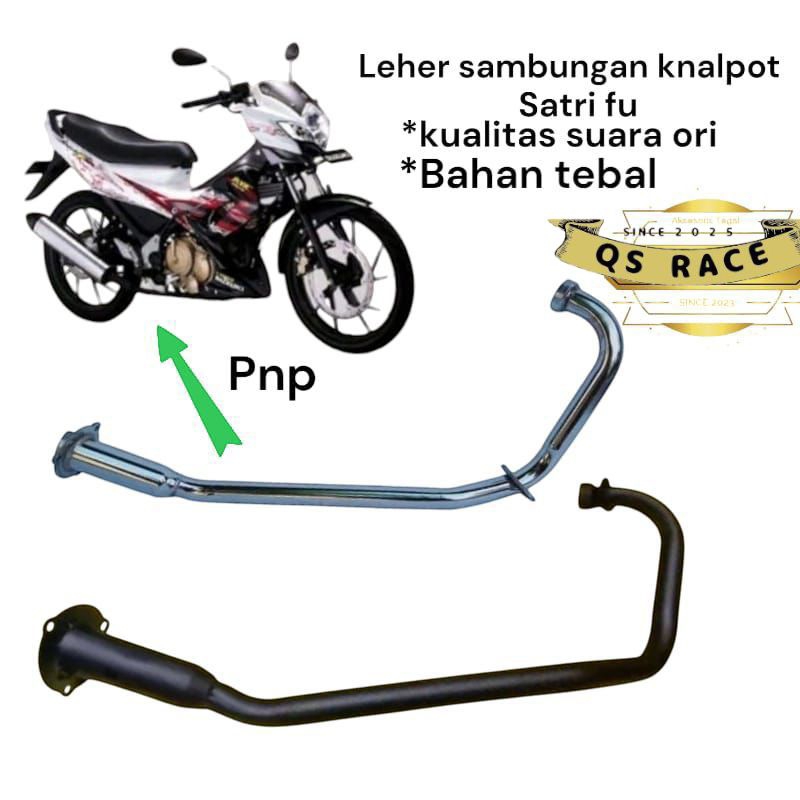 LEHER KNALPOT SATRIA FU 150 PNP SILENCER STANDARLEHER KNALPOT SATRIA FU 150 PNP SILENCER STANDAR