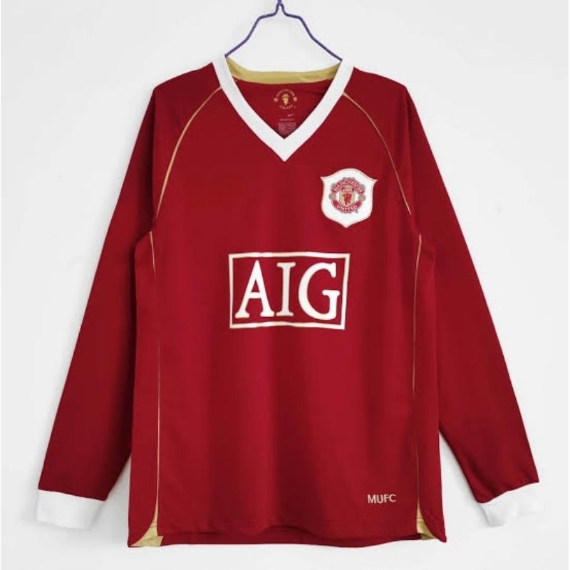 JERSEY RETRO LS MU HOME 2006 GO SPONSOR AIG