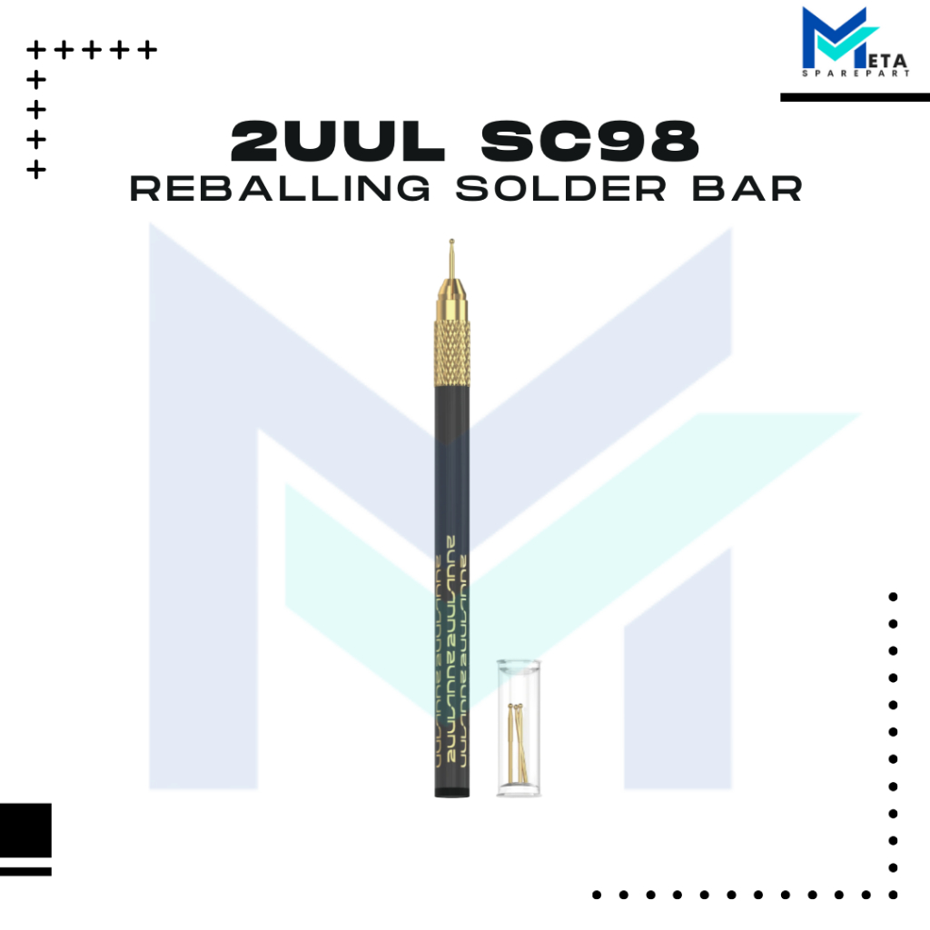 2UUL SC98 GOLD PLATED FPC CONNECTOR REBALLING SOLDER BAR