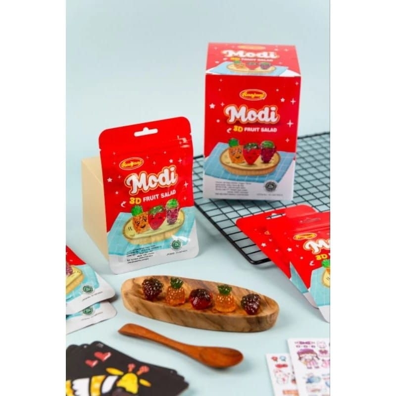 

Modi fruit salad 1 bok isi 12pcs