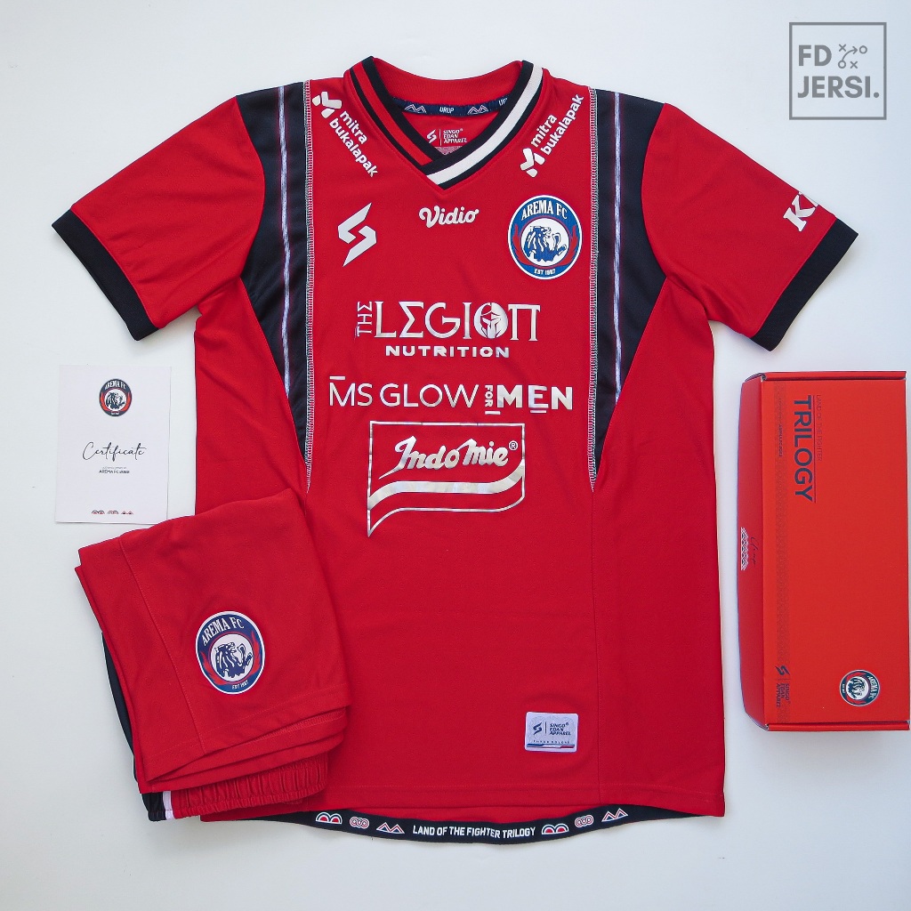 [Jersey Original] Arema FC 3rd 2022 Player Issue PI Authentic + Celana (M)