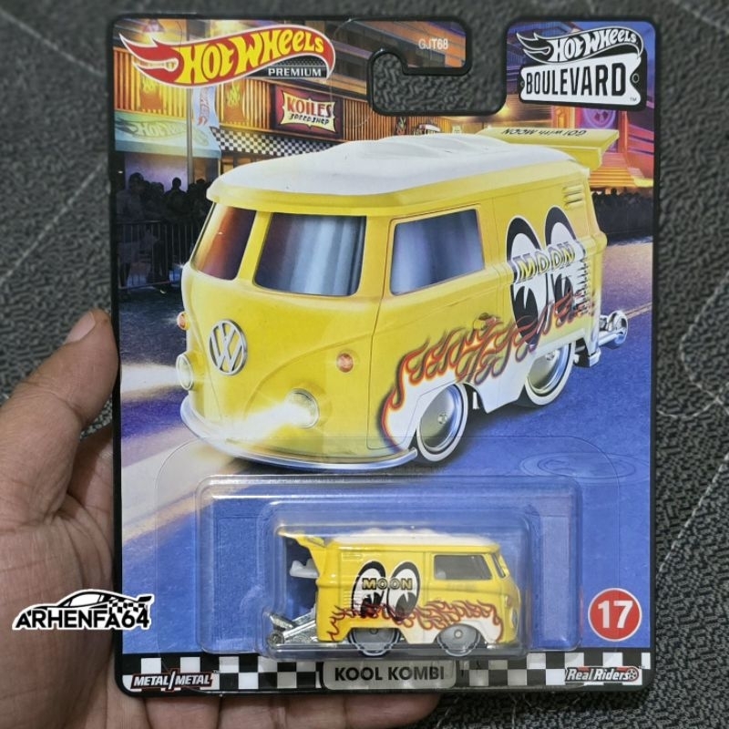 Hotwheels Premium Kool Kombi Mooneyes