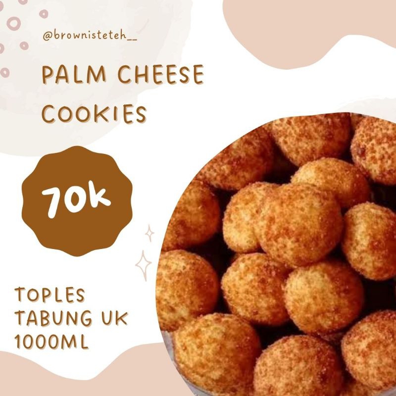 

PALM CHEESE COOKIES TOPLES TABUNG 1000ML