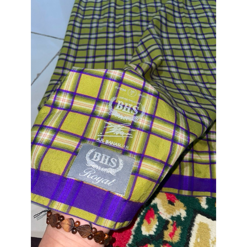 sarung BHS royal lawas full sutra spunslik second