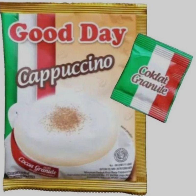 

Good Day Cappuccino Sachet (25gr x 10)