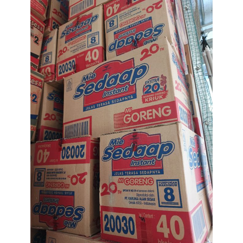 

Sedap Goreng 1 Dus isi 40 pcs | Rofkar Pangan