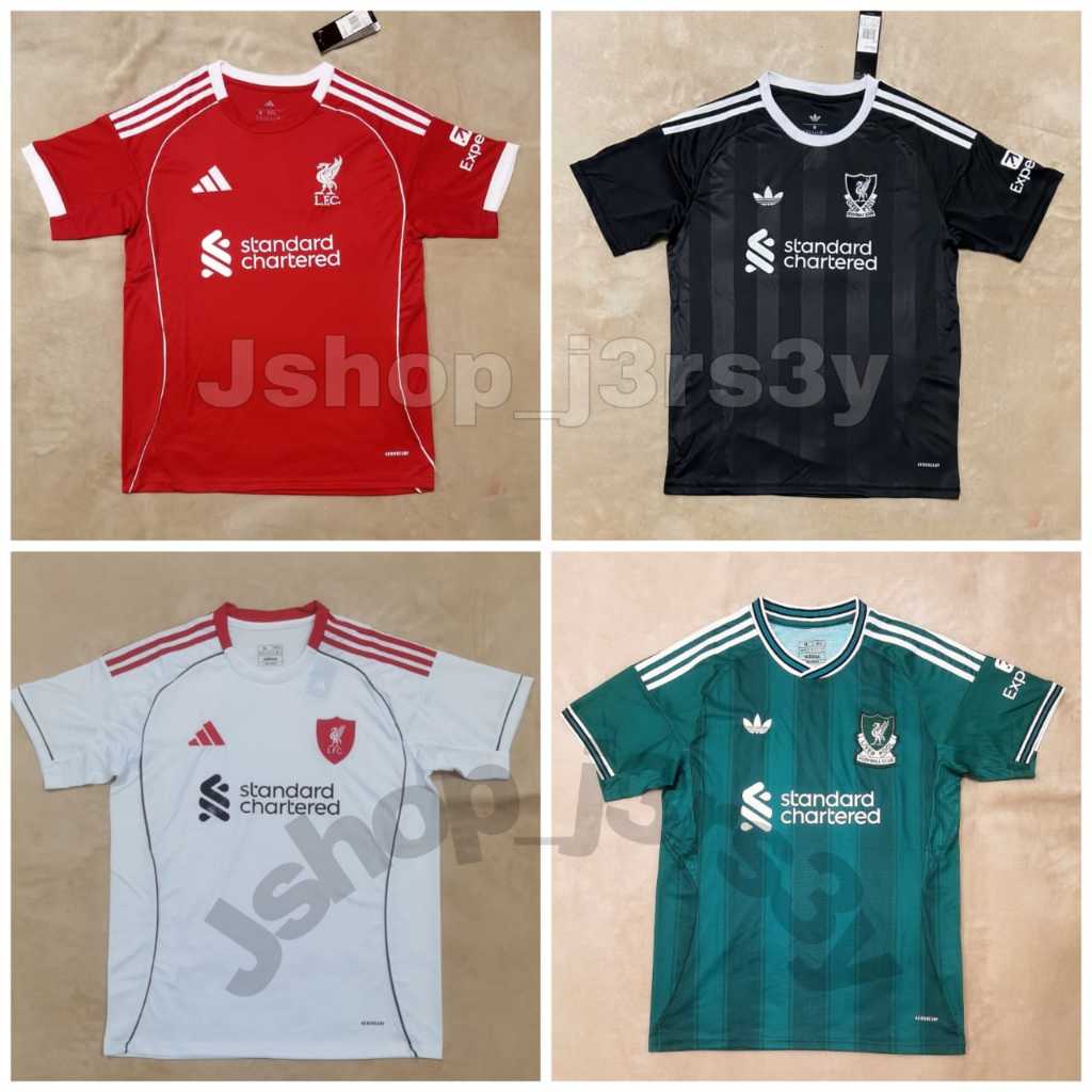 JERSEY LIVERPPOOLL X LEBROONN JAMES JERSEY LIVERPOOL HOME 2025 2026 JERSEY LIVERPOOL AWAY JERSEY LIV