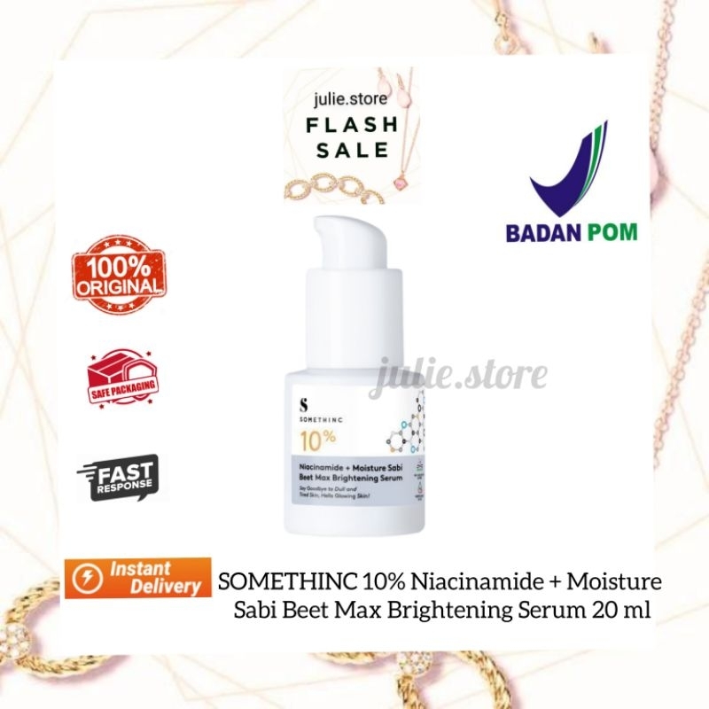 [NEW & ORI] EXP.2027 SOMETHINC 10% Niacinamide + Moisture Sabi Beet Max Brightening Serum 20 ml