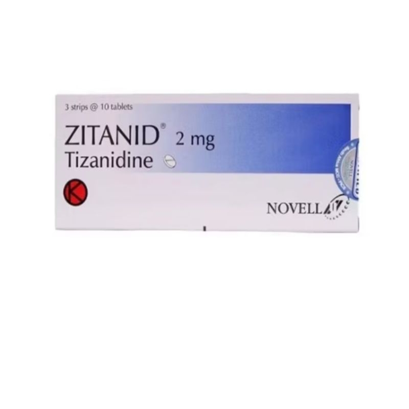 ZITANID 2 MG BOX 30 TABLET
