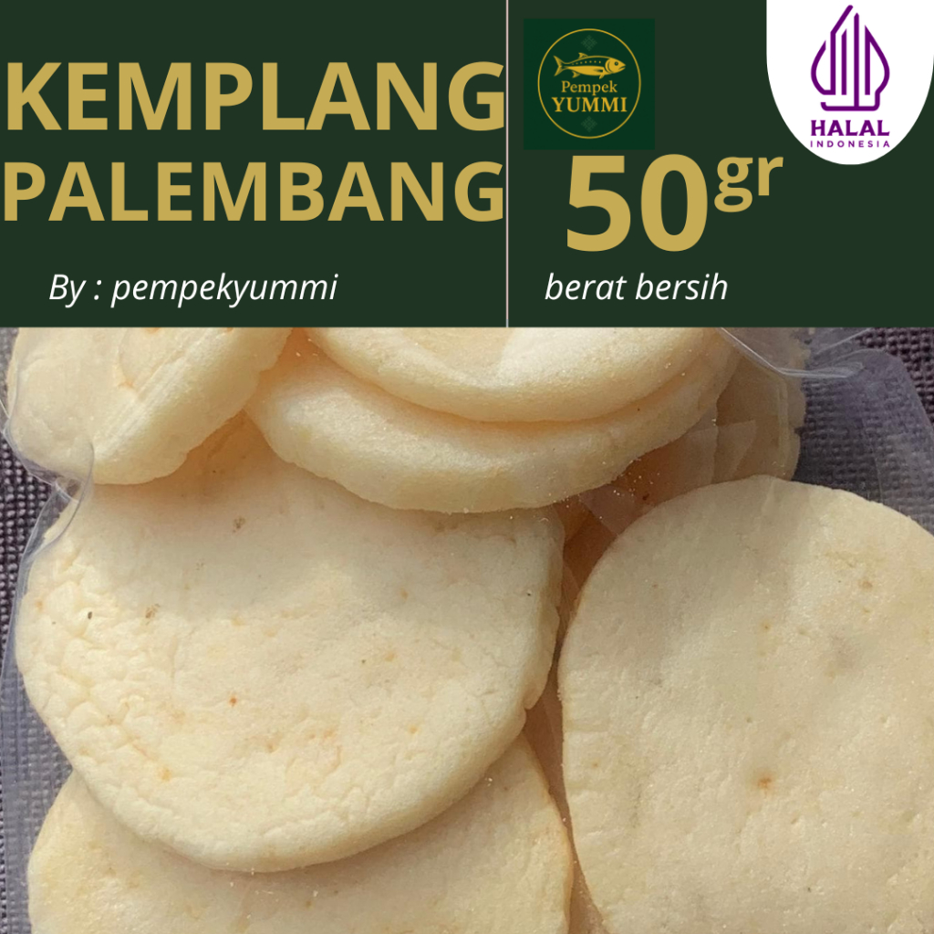 

Kemplang Palembang Asli Ikan Tenggiri 50gr