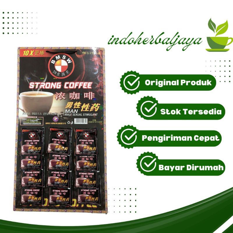 

Bmsw Strong Coffe 1 Papan Isi 20 Saset