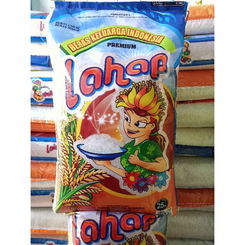 

BERAS PREMIUM LAHAP 25kg!!
