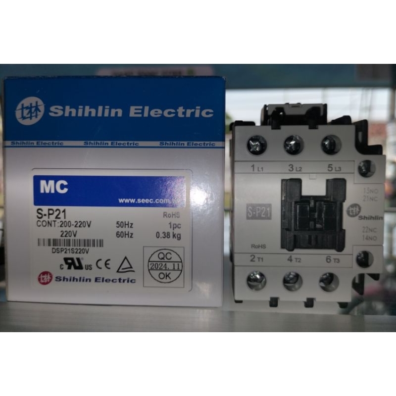 Kontaktor Contactor Shihlin - Magnetic Contactor S-P21/S-P16/S-P12T