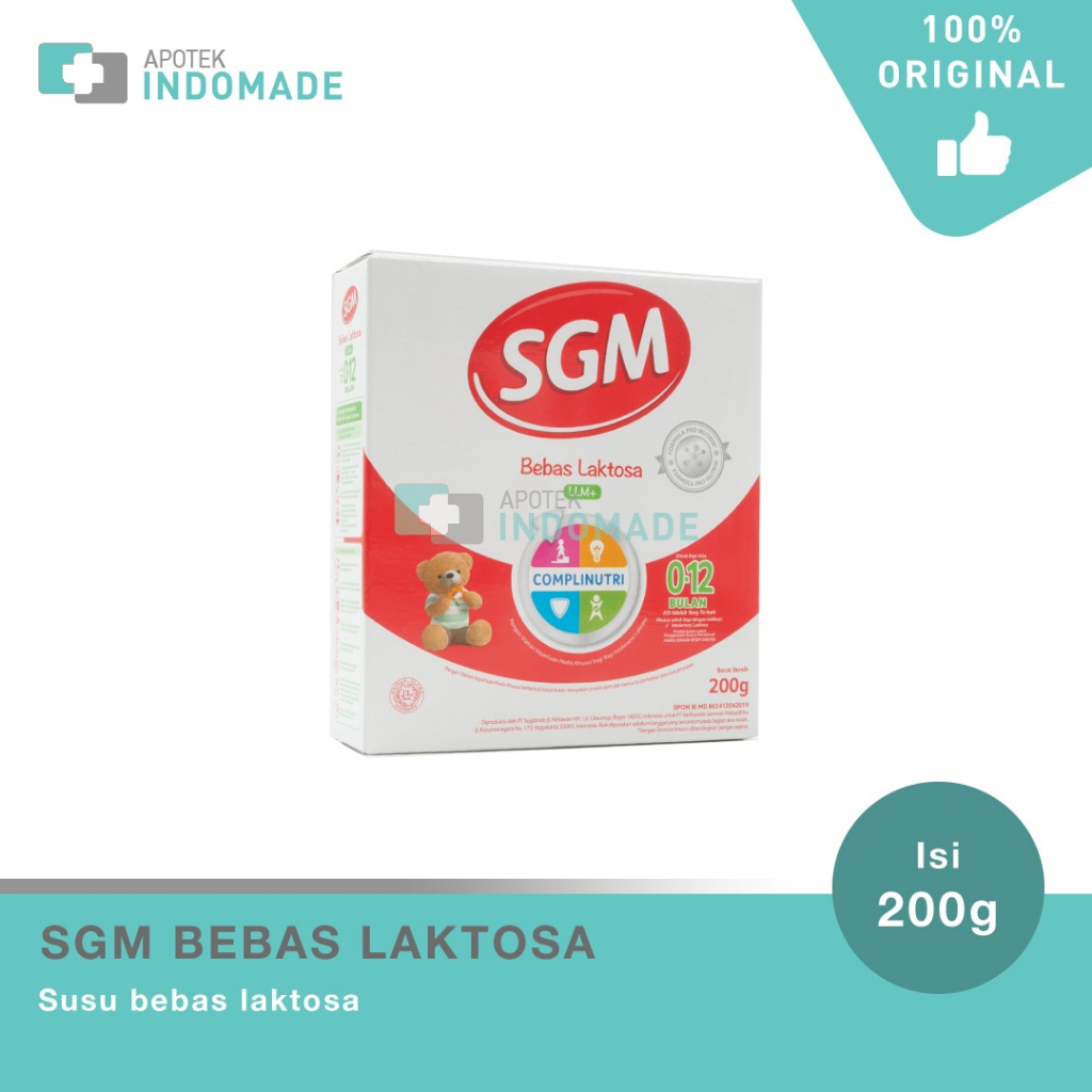 SGM LLM Bebas Laktosa 0-12 Bulan 200gr / 400gr / Susu Formula Bayi Bebas Laktosa / 200gr / Susu Bayi