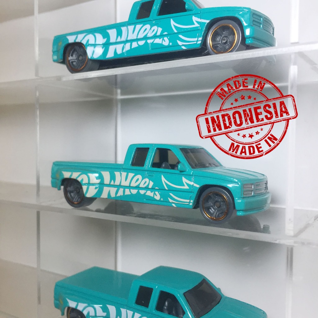 Hot Wheels Customized C3500 (Ex Giftpack) HARGA SATUAN - Light Green