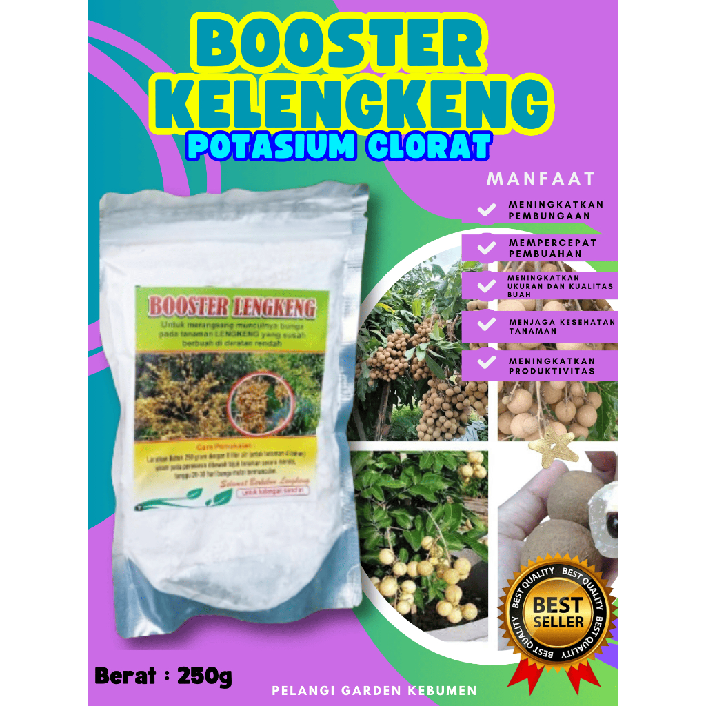 PROMO  Boster Kelengkeng Kcl03 Murni, Boster Kelengkeng Kcl03 Murni , Boster Kelengkeng Kristal