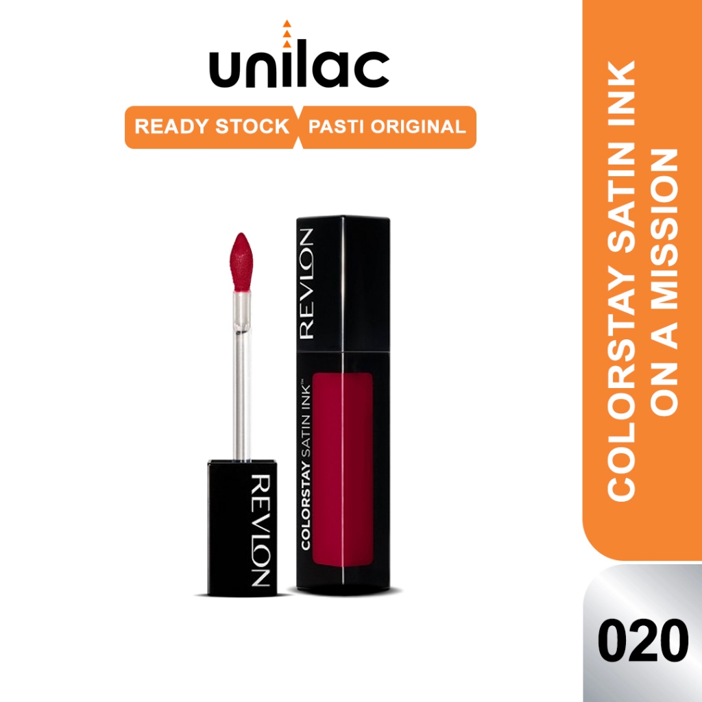 (100% ORI) Revlon Colorstay Satin Ink Lip Color Transferproof | Lipstick Revlon | Lipstik Revlon