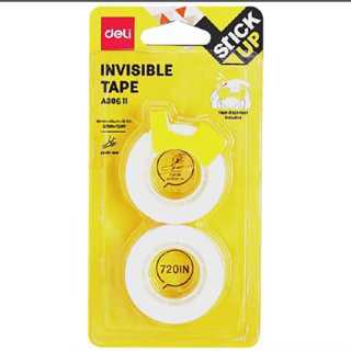 

Deli Isolasi Transparan Invisible Tape 18mm - EA30611