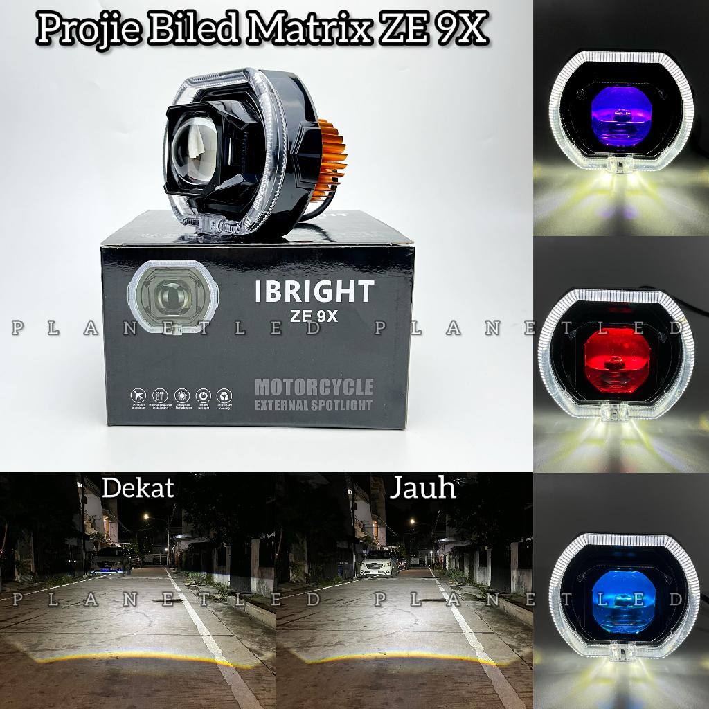 Lampu Projie Biled Matrix X1 Flat Cut Pum Biled C626 ZE9X