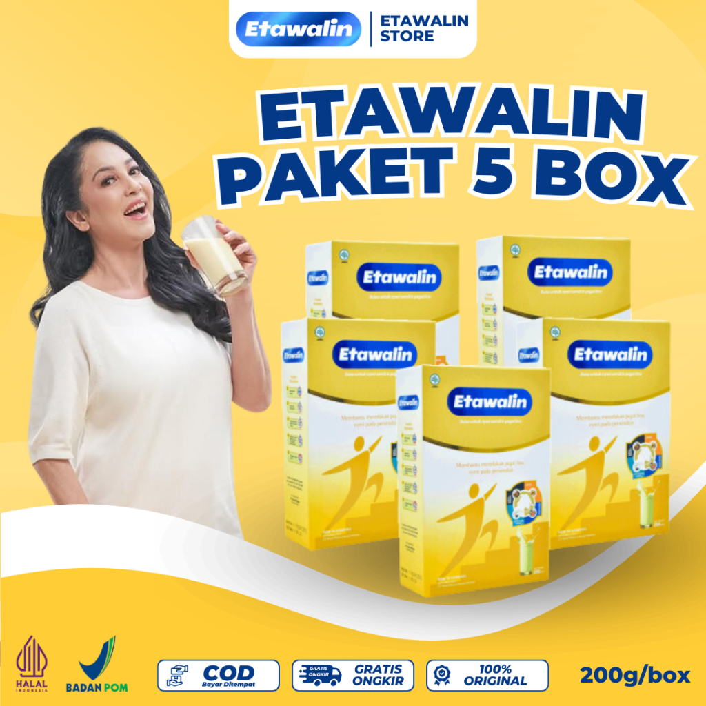 

Etawalin 5 Box - Susu Kambing Etawa Original Sembuhkan Nyeri Sendi