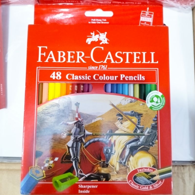 

Pensil Warna Faber Castell 48 Warna / Classic Colour Pencils / Pewarna