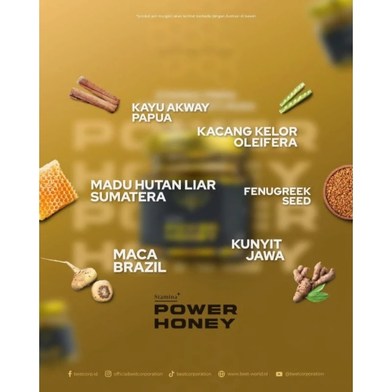 

Classica2106 [] Power Honey Madu Sumatra Original Bare 1 Box Isi 50Gr