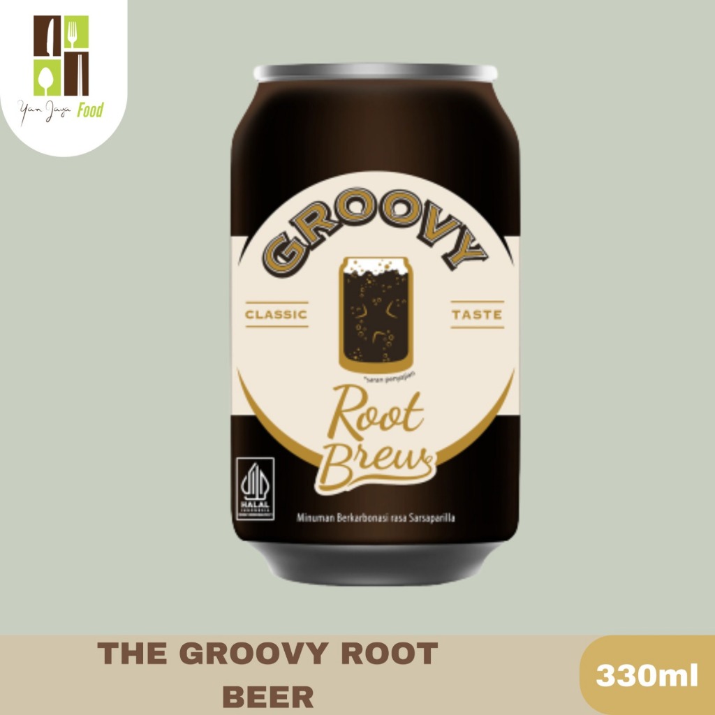 

The Groovy Root Beer/ Soda Drink Root Beer Bootle / Minuman Soda 330ML