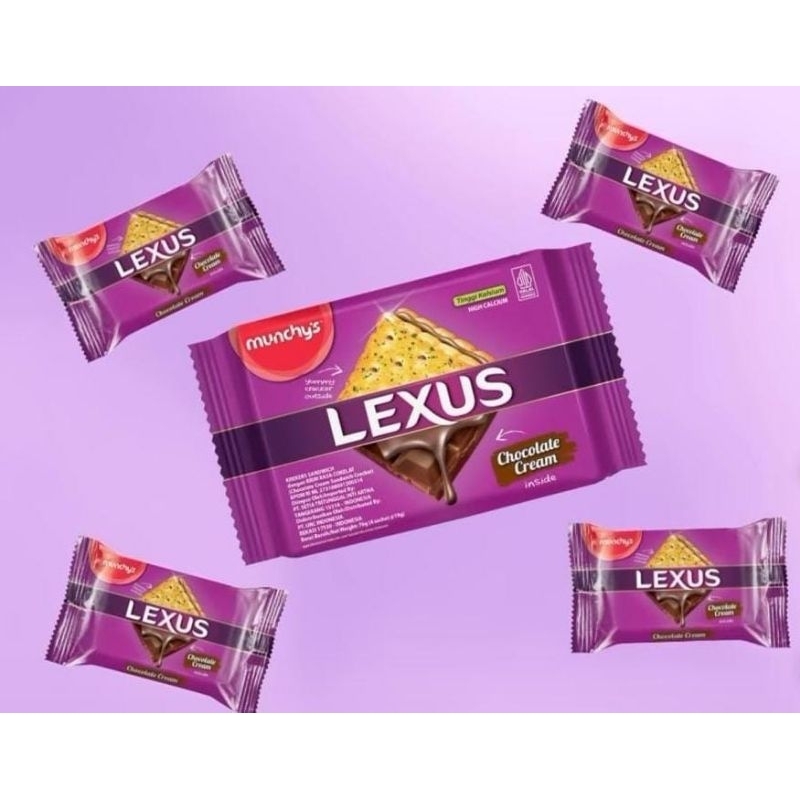

Termurah Munchy's Lexus Biskuit chocolate cream 76g (4 sachet)
