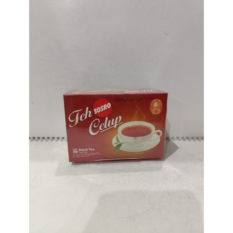 

Sosro Teh Hitam Celup 30 Bag