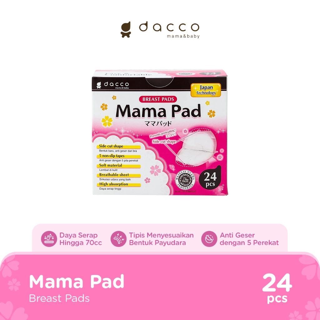 Dacco Mama Pad Breast Pad 24pcs
