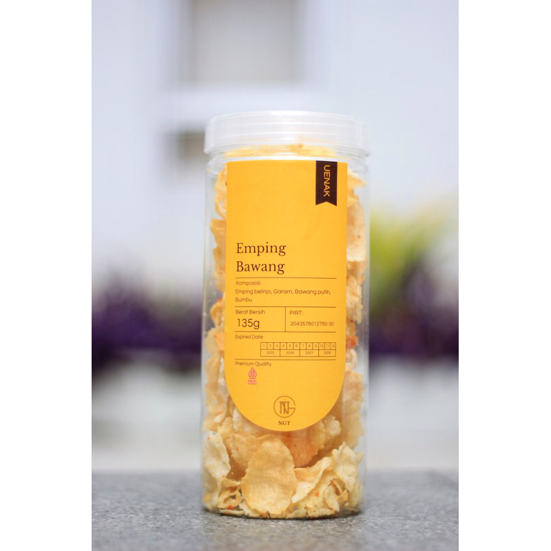 

Emping Bawang Premium | Renyah & Gurih | Camilan Enak