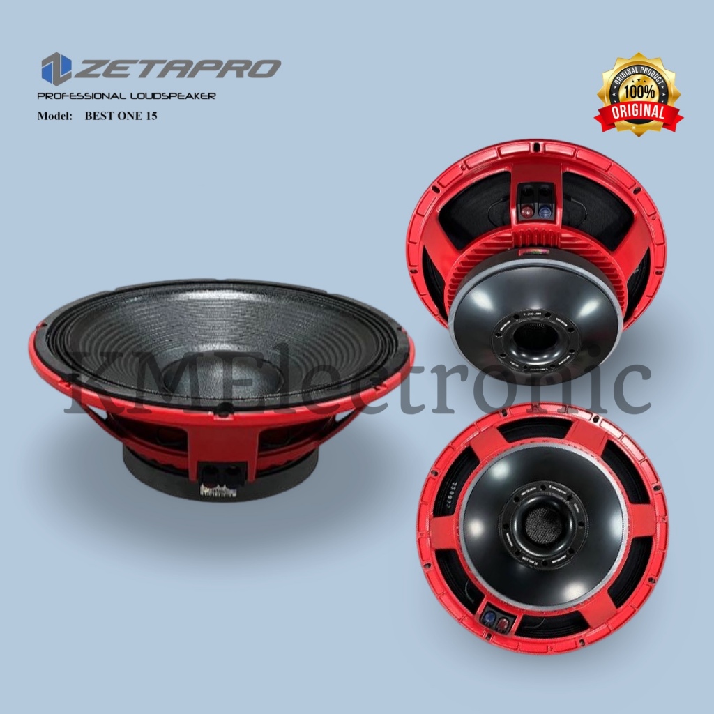 Zetapro Komponen Speaker Best One 15