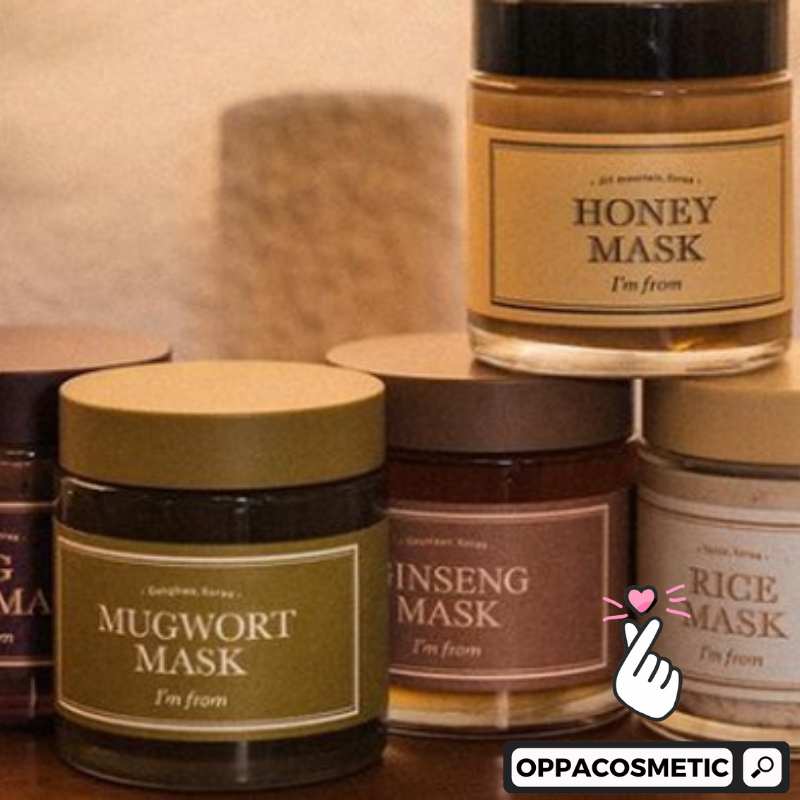 Im From Mugwort Mask 110g | Honey Mask 120g