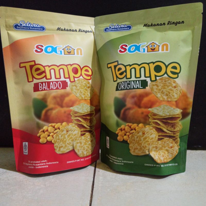 

(VEGETARIAN / VEGAN) KERIPIK TEMPE SOGAN TEMPE CHIP