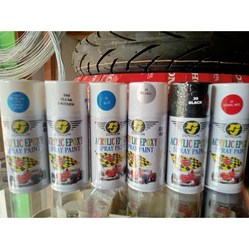 

RJ LONDON ACRILIC EPOXY SPRAY PAINT 150cc
