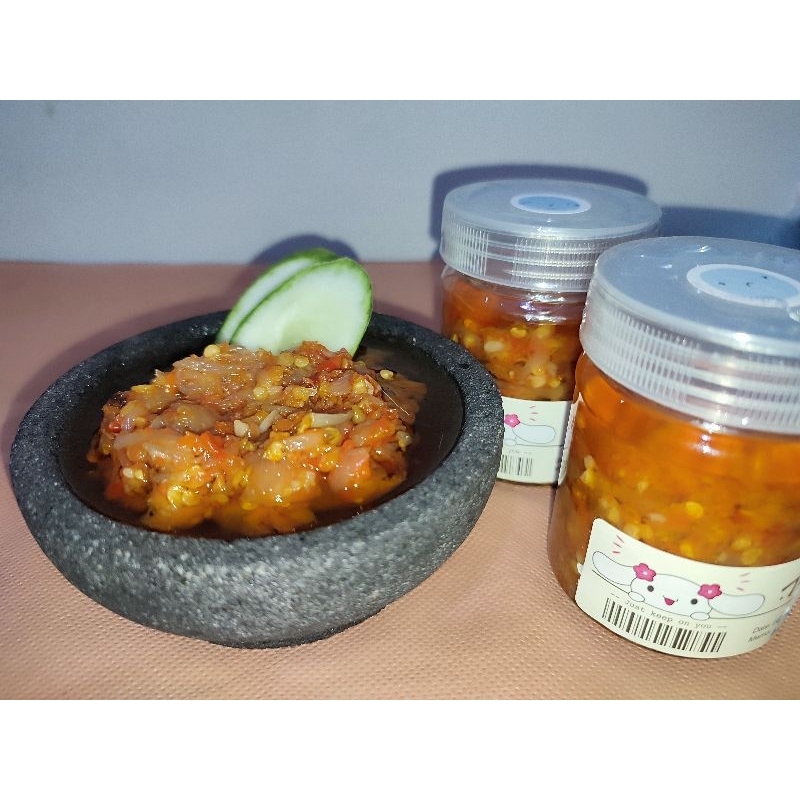 

100 gr sambal bawang