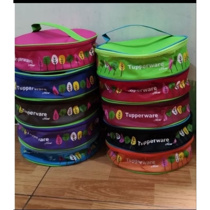 Tas Bekal bulat Tas Crystalwave Tas Cwl Tas bekal Tupperware
