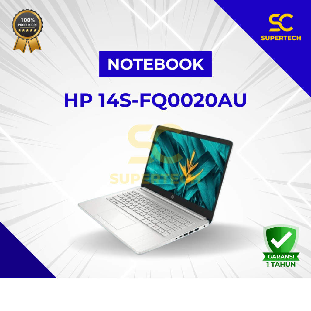 Notebook Hp 14S-FQ0020AU/21AU Ryzen 3 3250U 8GB 512SSD 14FHD W10+OHS