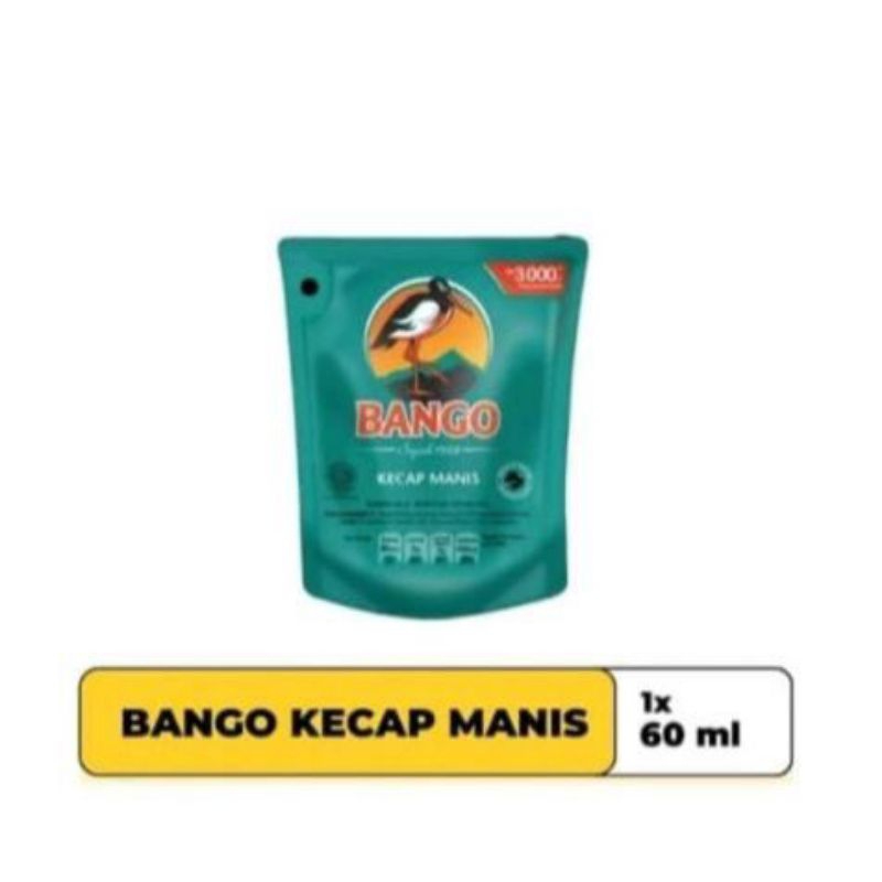 

kecap Bango kemasan reffil 60ml