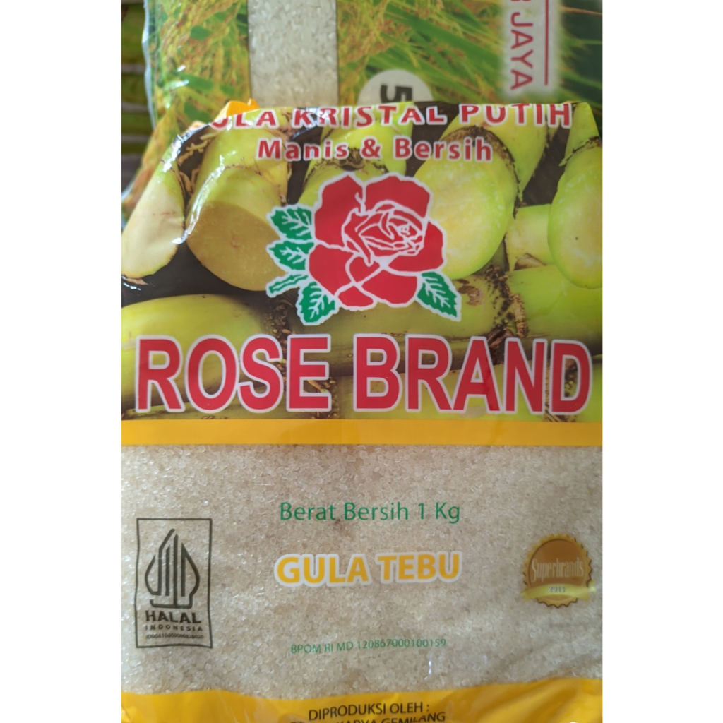 

Gula Tebu Pasir Rose Brand Kuning 1kg