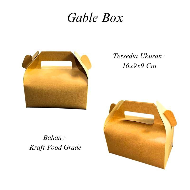 

Kotak Kardus Kraft Souvenir Hampers Isi 5pcs