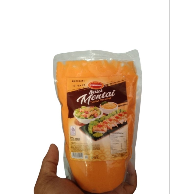 

Saus Mentai Saos Mentai 250grm Hot Lava 1kg Pedas Manis Gurih - Kemasan Baru Seperti saos Reechese McDonald's