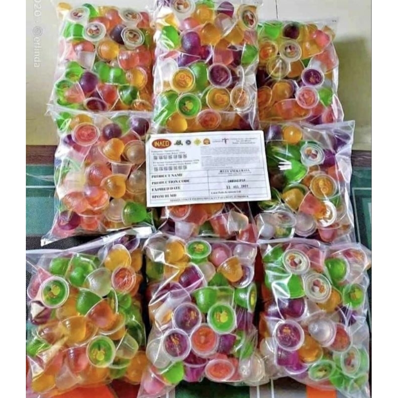 

Jelly Inaco Kemasan 1 Kg isi 66 pcs Exp juni 2026